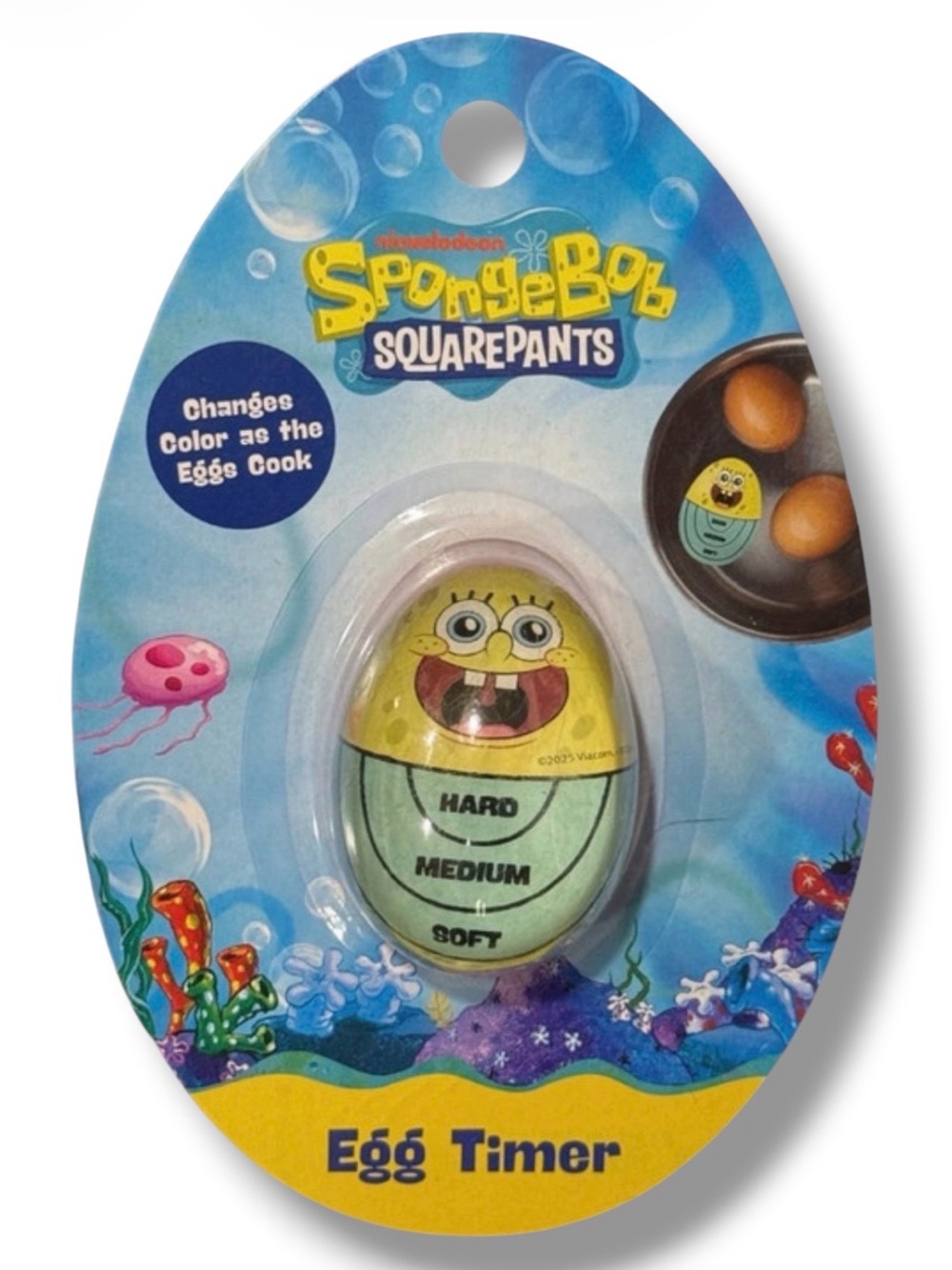Nickelodeon Sponge Bob Square Pants Kitchen Egg Timer - NWT